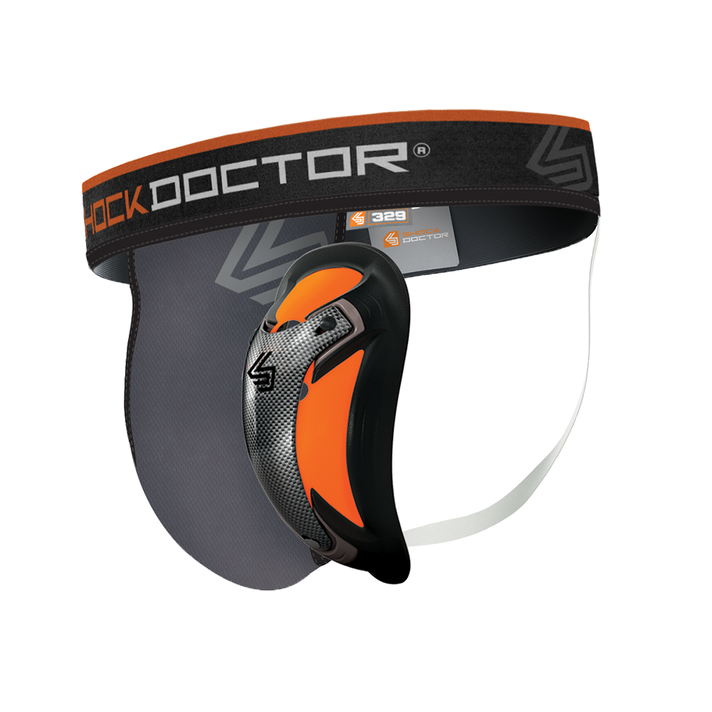Shock Doctor Men's Ultra Pro Supporter Jockstrap with Ultra Cup - Grey - GREY